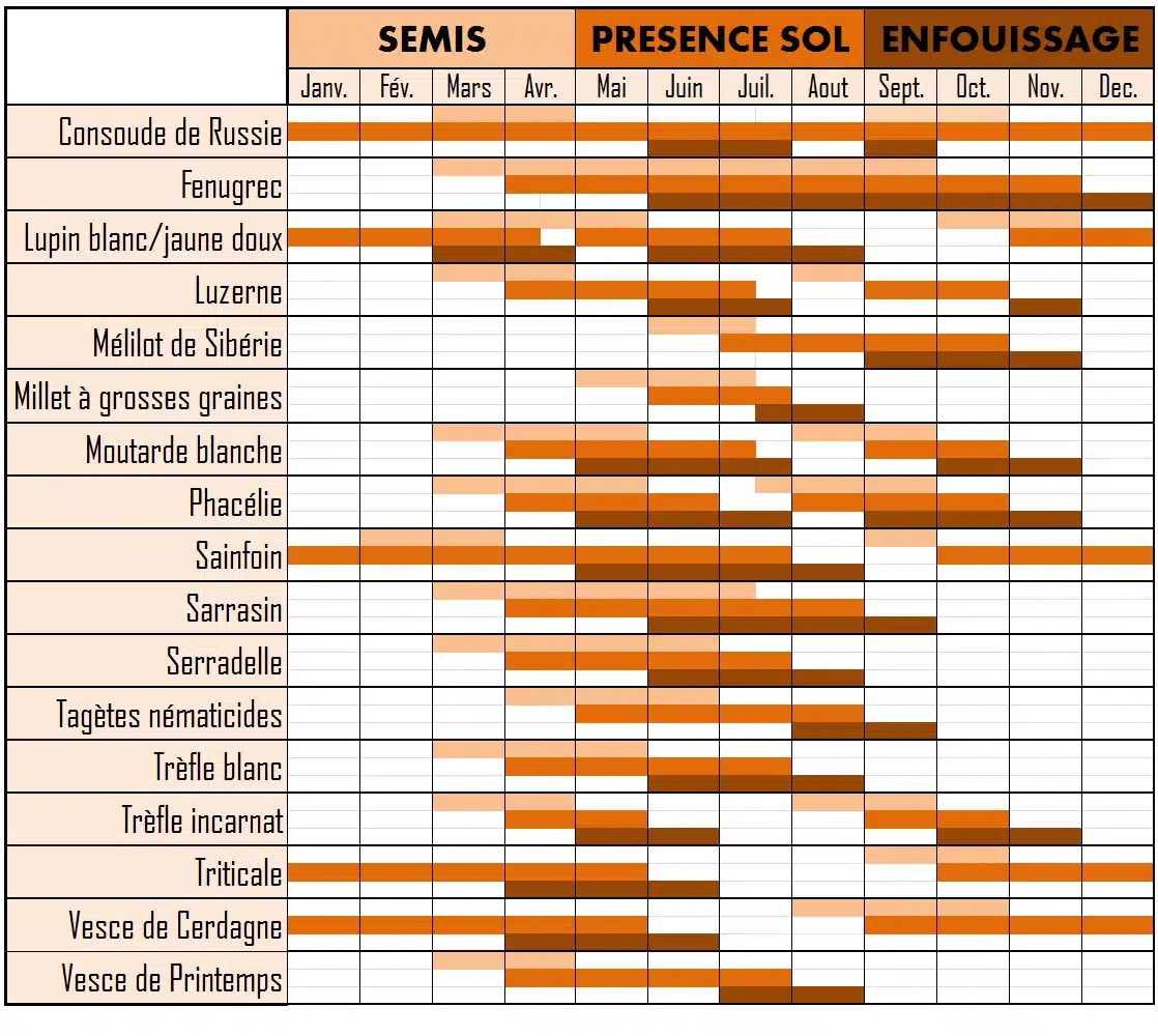 Qu’est-ce qu’un calendrier de culture ?