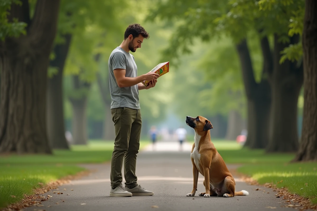 Jeune homme lisant l
